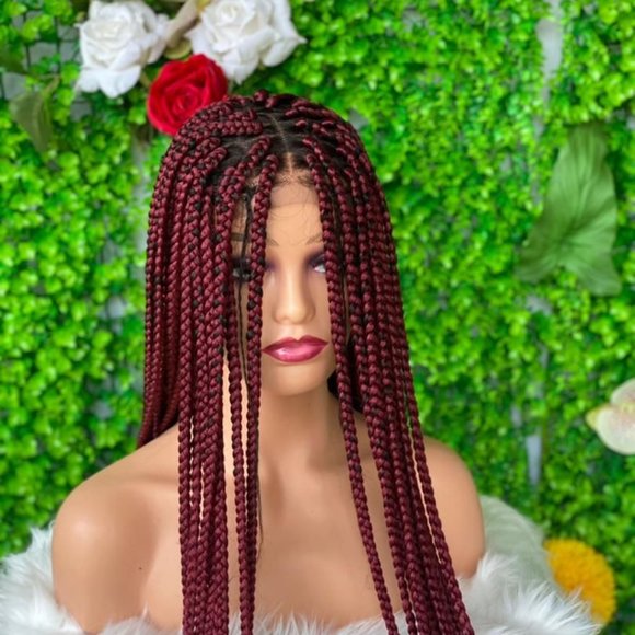 Braided 40 inches wigs custom wig